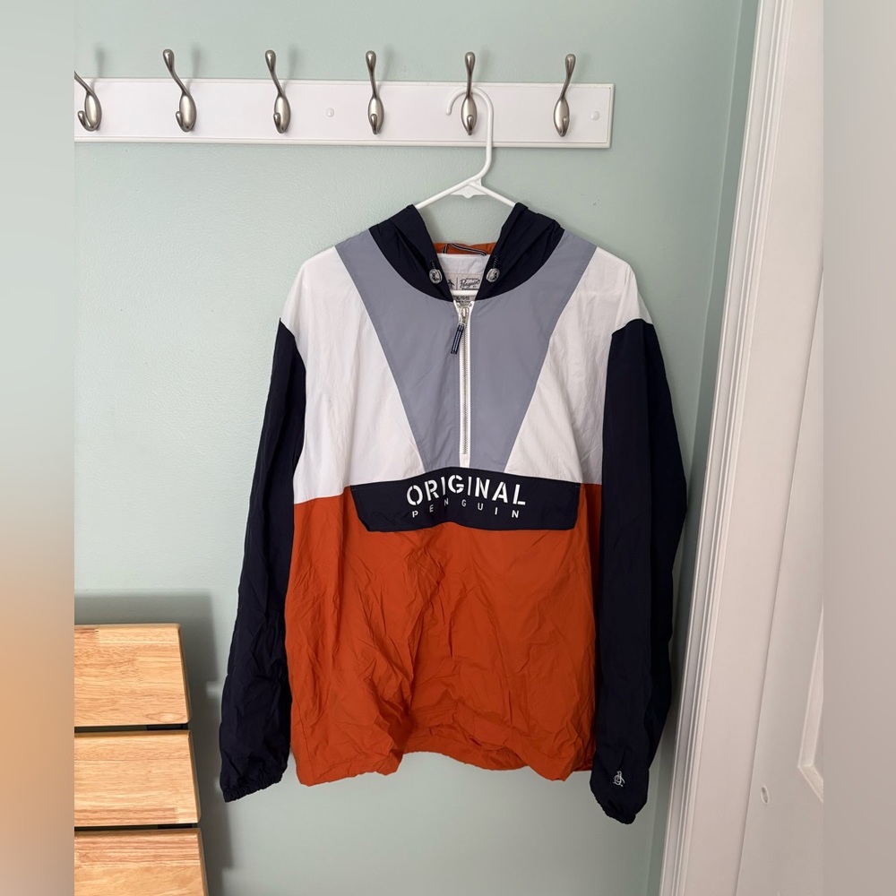 NWT Men's Original Penguin Windbreaker Jacket